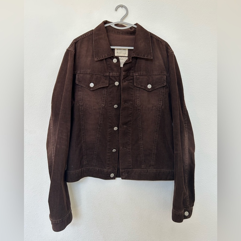 Helmut Lang Brown Corduroy Jacket